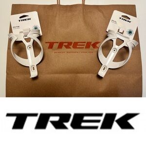 Trek White Water Bottle Cages (Pair)